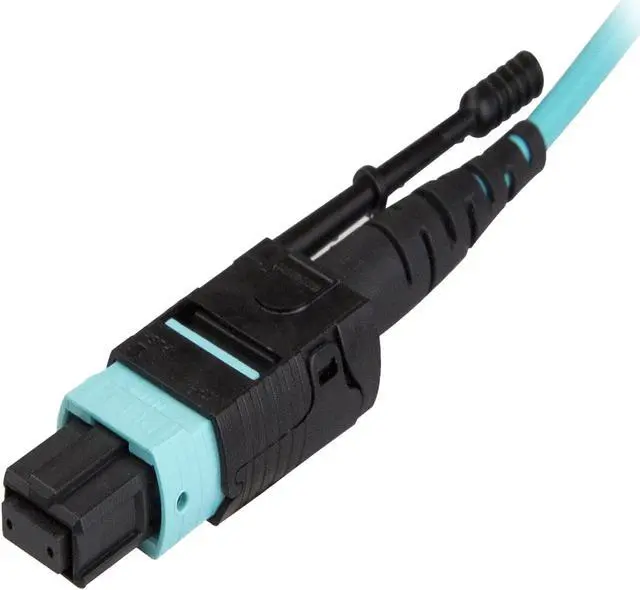 Alt view image 2 of 2 - StarTech.com MPO12PL3M MTP Fiber Optic Cable - 10 ft / 3m - OM3 - 40Gb - Push / Pull Tab - Plenum - MPO / MTP Connector - Fiber Patch Cable
