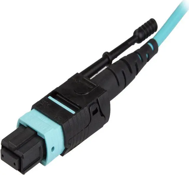 Alt view image 2 of 2 - StarTech.com MPO12PL2M MTP Fiber Optic Cable - 6 ft / 2m - OM3 - 40Gb - Push / Pull Tab - Plenum - MPO / MTP Connector - Fiber Patch Cable