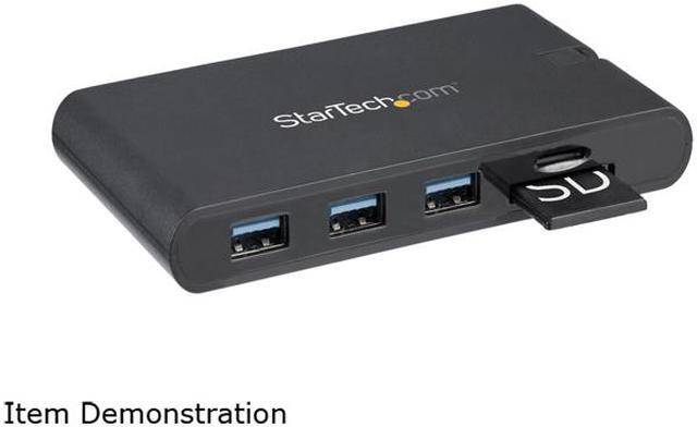 Alt view image 4 of 5 - StarTech.com DKT30CHVSCPD USB C Multiport Adapter with HDMI and VGA - Mac / Windows - 3x USB 3.0 - SD / micro SD - PD 3.0 - USB C to USB 3.0 Adapter