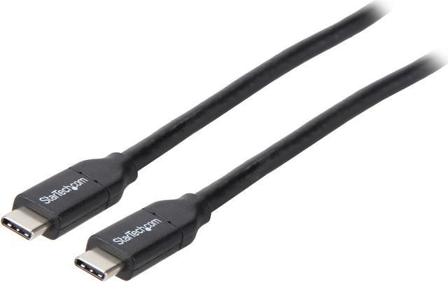 Câble USB StarTech.com, USB C vers USB C, 2m, Noir Code commande RS:  256-6993 Référence fabricant