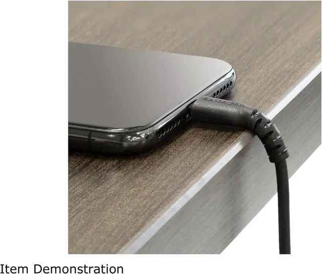 Alt view image 5 of 5 - StarTech.com 1m USB A to Lightning Cable - Durable Black USB Type A to Lightning Connector Charge and Sync Charger Cord - Rugged w/Aramid Fiber - Apple MFI Certified - iPad Air iPhone 11 (RUSBLTMM1MB)