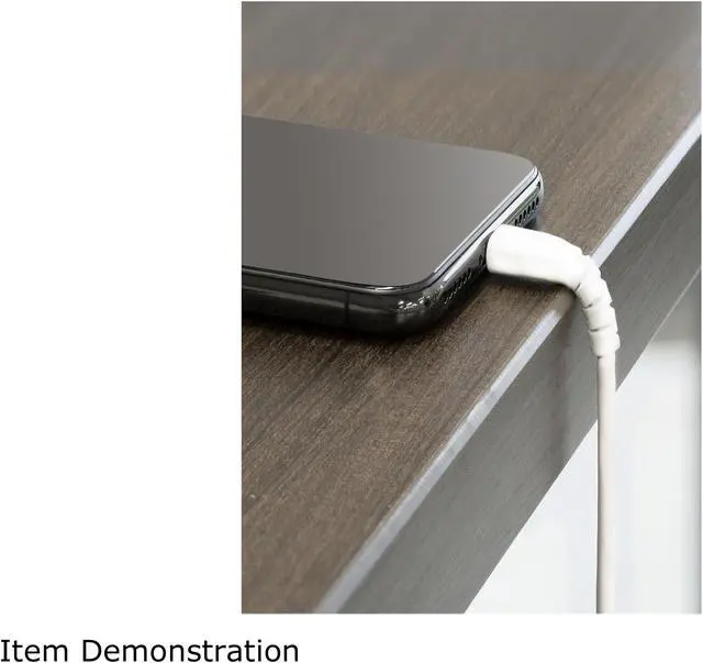 Alt view image 6 of 6 - StarTech.com 1m USB A to Lightning Cable - Durable White USB Type A to Lightning Connector Charge and Sync Charger Cord - Rugged w/Aramid Fiber - Apple MFI Certified - iPad Air iPhone 11 (RUSBLTMM1M)