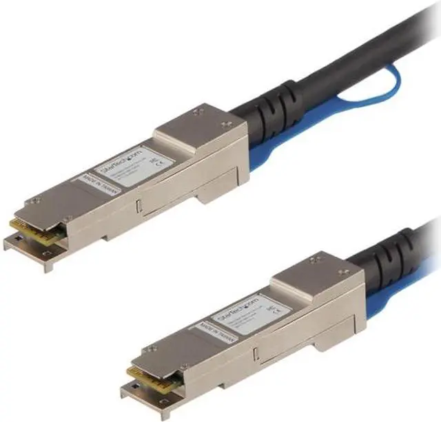 Main image of StarTech.com QSFPH40GCU5M Cisco QSFP-H40G-CU5M Compatible - QSFP+ Direct Attach Cable - 5 m (16.4 ft) - 40 GbE
