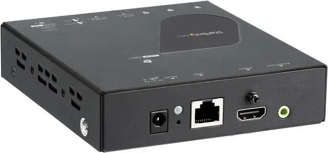 Alt view image 5 of 6 - StarTech.com ST12MHDLAN2K HDMI over IP Extender Kit with Video Wall Support - 1080p - HDMI over Cat5 or Cat6 Ethernet Transmitter and Receiver Kit