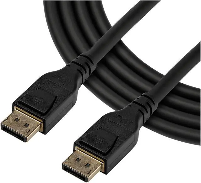 Alt view image 3 of 4 - StarTech.com DP14MM3M DisplayPort 1.4 Cable - 9.8 ft / 3m - VESA Certified - 8K@60Hz - HBR3 - HDR - DP to DP Monitor Cable - 8K DisplayPort Cable