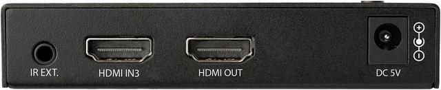 Switch HDMI Startech VS421HDDP Negro