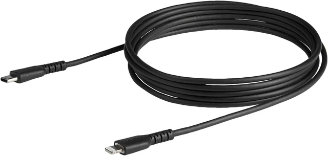 StarTech.com RUSBCLTMM2MB 2m (6.6ft) USB C to Lightning Cable - MFi ...