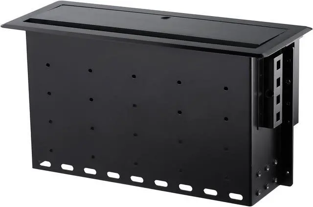 Alt view image 2 of 2 - StarTech.com BOX4MODULE Dual-Module Conference Table Connectivity Box - For Adding Power / Charging / AV / Laptop Docking Modules - Cable Organizer (BOX4MODULE)