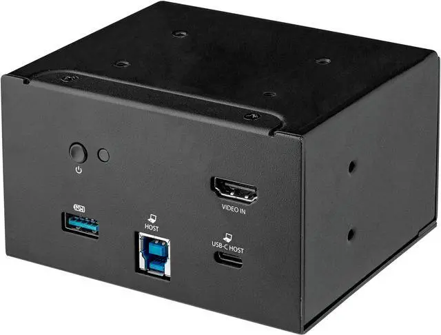 Main image of StarTech.com MOD4DOCKACPD Laptop Docking Module for Conference Table Connectivity Box - 4K HDMI - USB-C / USB-A - USB-C PD - Boardroom Docking Station (MOD4DOCKACPD)