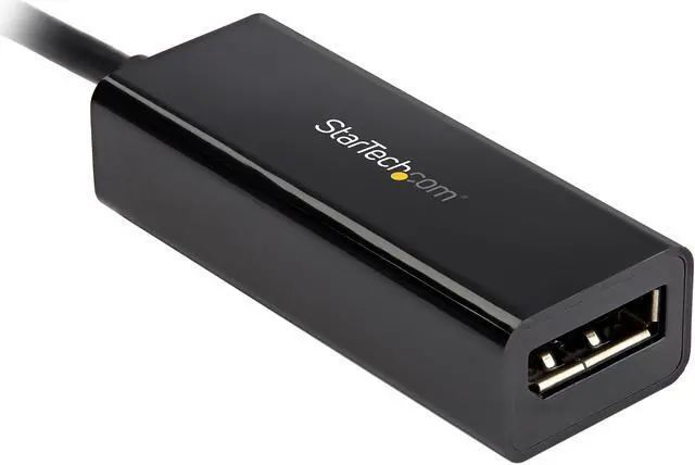 Alt view image 2 of 3 - StarTech.com CDP2DP14B USB C to DisplayPort Adapter - 8K 60Hz - HBR3 Adapter - Thunderbolt 3 - Video Dongle for DP 1.4 Monitor & Display