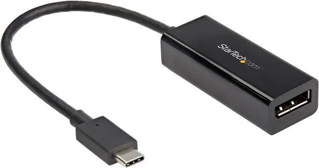 Main image of StarTech.com CDP2DP14B USB C to DisplayPort Adapter - 8K 60Hz - HBR3 Adapter - Thunderbolt 3 - Video Dongle for DP 1.4 Monitor & Display