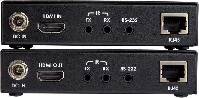 Alt view image 4 of 4 - StarTech.com ST121HD20L HDMI over CAT6 Extender - 4K 60Hz - 330ft / 100m - IR Support - HDMI Balun - 4K Video over CAT6 (ST121HD20L)