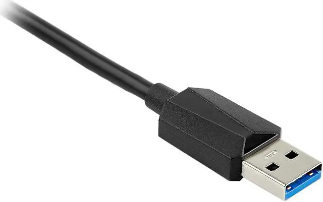 Alt view image 3 of 4 - StarTech.com USB32HDVGA USB 3.0 to HDMI VGA Adapter - External 4K 30Hz Video & Graphics Card for Mac & Windows - 2-in-1 Multiport Dongle (USB32HDVGA)