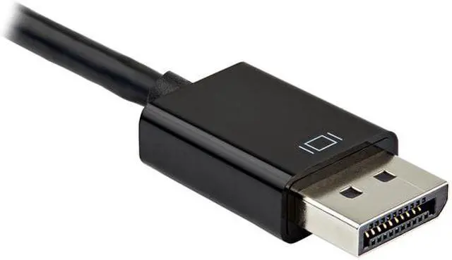 Alt view image 3 of 4 - StarTech.com DisplayPort to HDMI VGA Adapter - 4K 60Hz - Multiport Video Converter for Mac & Windows - Male to Female (DP2VGAHD20)