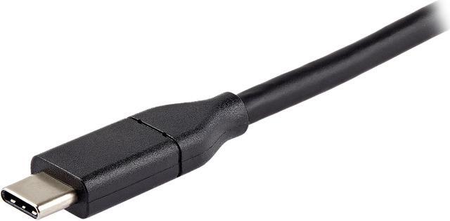 Alt view image 3 of 4 - StarTech.com CDP2DP141MBD 3.3 ft. (1m) USB C to DisplayPort 1.4 Cable - Bidirectional - 8K 30 - HBR3 - Thunderbolt 3 - USB Type C Adapter (CDP2DP141MBD)