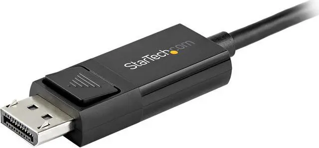 Alt view image 2 of 4 - StarTech.com CDP2DP142MBD 6.6 ft. (2m) USB C to DisplayPort 1.4 Cable - Bidirectional - 8K 30 - HBR3 - Thunderbolt 3 - USB Type C Adapter (CDP2DP142MBD)
