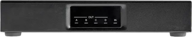 Alt view image 3 of 5 - StarTech.com ST124HDVW 2x2 Video Wall Controller - 4K 60Hz Display - HDMI 2.0 - 1 In 4 Out Video Wall Splitter - RS-232 Serial Control (ST124HDVW)