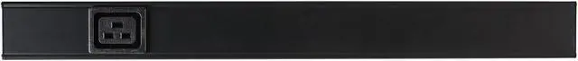 Alt view image 4 of 5 - 10 Outlet Rack Mount Power Strip 125V/16 Amp, 1U Horizontal 19" Rackmount PDU, NEMA 5-20P Input, NEMA 5-15R/20R Outlets, UL Listed, Rack Mount PDU/Power Bar, 8ft Power Cord - Power Distribution Unit (RKPW101920)
