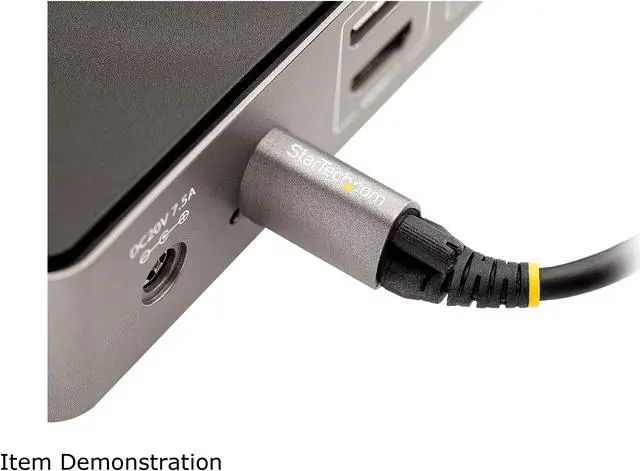 Alt view image 6 of 7 - 3ft 1m Top Screw Locking USB C Cable 10Gbps, USB 3.1/3.2 Gen 2 Type-C Cable, 100W (5A) Power Delivery Charging, DP Alt Mode, Single Screw Lock, USB-C to C Cord, Charge/Sync - Thunderbolt 3 Compatible (USB31CCTLKV1M)