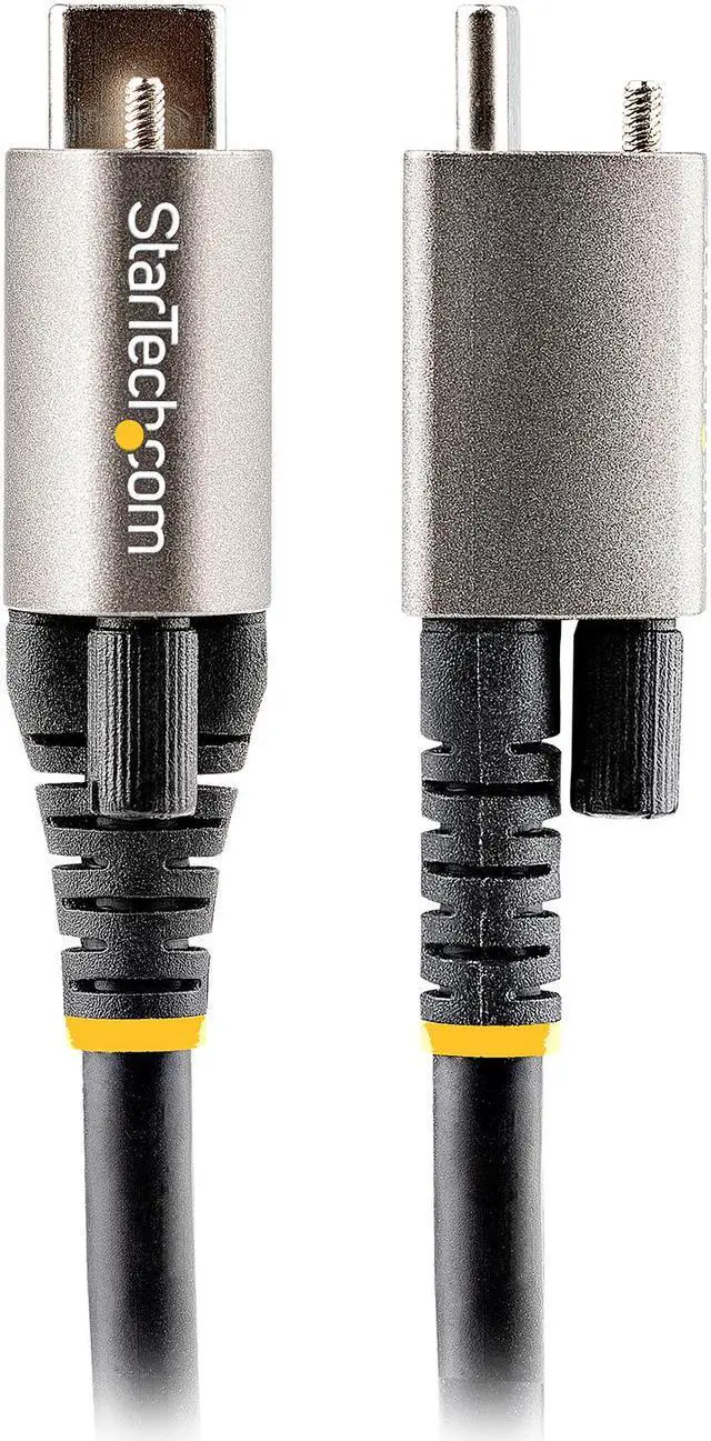 Alt view image 4 of 7 - 3ft 1m Top Screw Locking USB C Cable 10Gbps, USB 3.1/3.2 Gen 2 Type-C Cable, 100W (5A) Power Delivery Charging, DP Alt Mode, Single Screw Lock, USB-C to C Cord, Charge/Sync - Thunderbolt 3 Compatible (USB31CCTLKV1M)