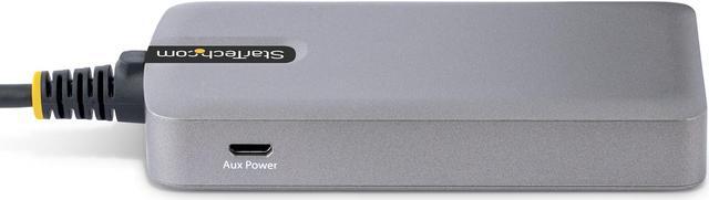 Alt view image 4 of 6 - StarTech.com USB-C 3-Port USB-A Hub with Ethernet 5G3AGBB-USB-C-HUB