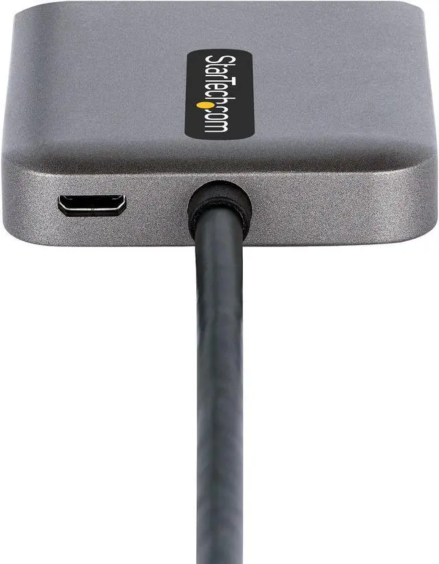 Alt view image 4 of 6 - StarTech.com Displayport to Dual HDMI MST HUB - Dual HDMI 4K 60Hz - DisplayPort Multi Monitor Adapter with 1ft / 30cm cable MST14DP122HD