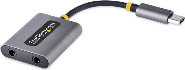 Main image of StarTech.com USB Type-C to 2x 3.5mm Audio Adapter USBC-AUDIO-SPLITTER