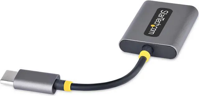 Alt view image 2 of 6 - StarTech.com USB Type-C to 2x 3.5mm Audio Adapter USBC-AUDIO-SPLITTER