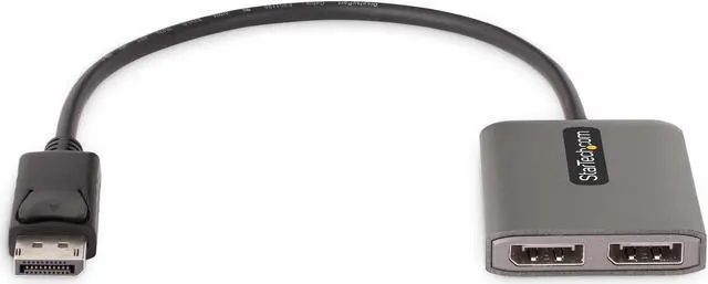 Alt view image 10 of 11 - StarTech.com 2-Port DisplayPort MST Hub - Dual 4K 60Hz - DP to 2x DisplayPort Monitor Adapter MST14DP122DP