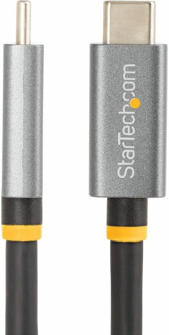 Alt view image 2 of 11 - StarTech.com 3ft (1m) USB4 Cable, USB-IF Certified USB-C Cable, 40 Gbps, 100W, 8K 60Hz, Compatible w/Thunderbolt 4/3/USB 3.2, USB Type-C