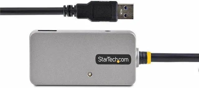 Alt view image 6 of 6 - StarTech.com 33ft (10m) USB 3.2 Gen 1 5Gbps Active Cable with 4-Port USB Hub