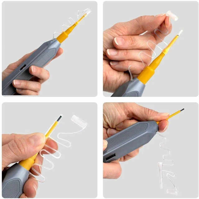 Alt view image 4 of 4 - StarTech Fiber Optic Cleaning Pen, M38999 Fiber Cleaner for M38999 Connectors and Ports - 1.6mm Fiber Optic Cleaner Pen - FOCPEN16FCSTSC