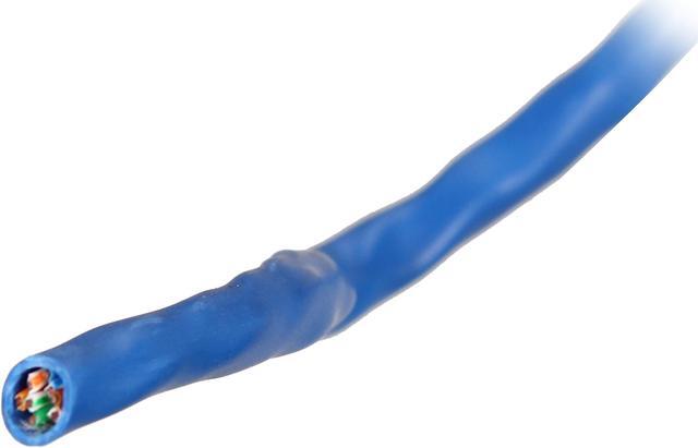 Main image of StarTech.com WIRC5ECMR 1000 ft Bulk Roll of Blue CMR Cat5e Solid UTP Cable