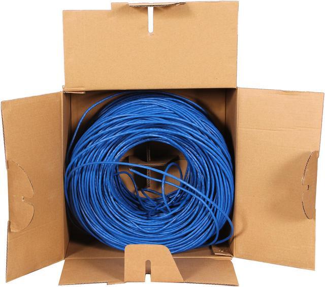 Alt view image 3 of 3 - StarTech.com WIRC5ECMR 1000 ft Bulk Roll of Blue CMR Cat5e Solid UTP Cable