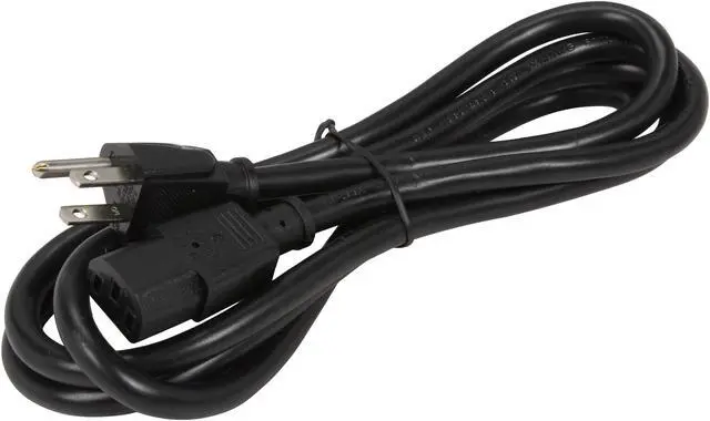 Alt view image 2 of 3 - StarTech.com Model PXT101146 6 ft. 14 AWG Computer Power Cord - NEMA5-15P to C13