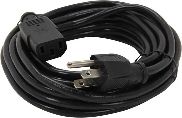 Alt view image 2 of 3 - StarTech.com Model PXT10120 20 ft. Standard Computer Power Cord - NEMA5-15P to C13