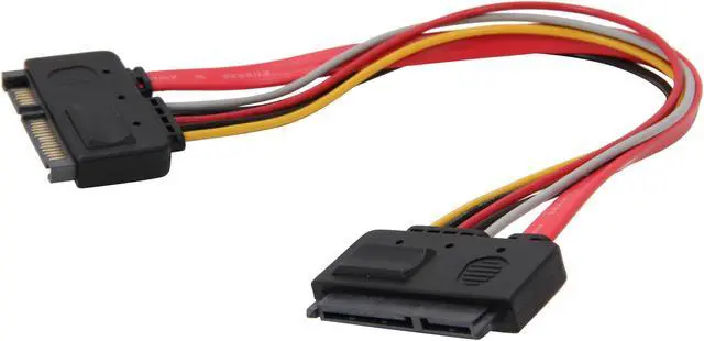 Alt view image 2 of 3 - StarTech.com SATA22PEXT 1 ft. 22 Pin SATA Power and Data Extension Cable
