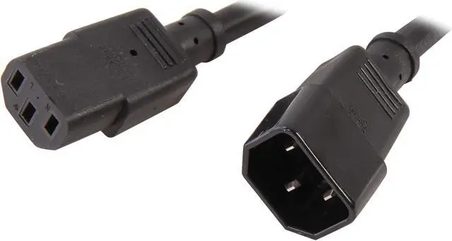 Main image of StarTech.com Model PXT1001410 10 ft. 14 AWG Computer Extension Power Cord