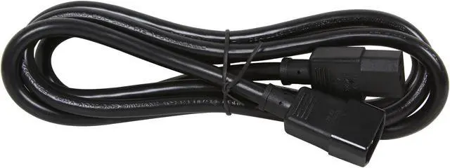 Alt view image 2 of 3 - StarTech.com Model PXT100146 6 ft. 14 AWG Computer Power Cord Extension - C14 to C13