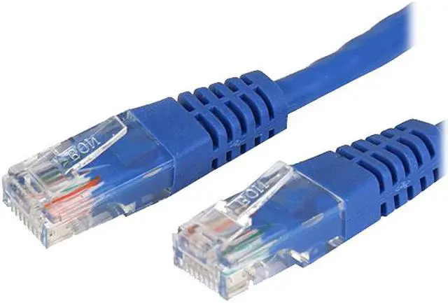 Main image of StarTech.com M45CROSS25BL 25 ft. Cat 5E Blue Cat. 5e UTP Patch Cable