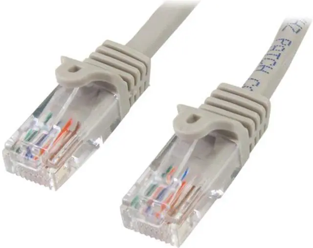 Main image of StarTech.com 45PATCH35GR 35 ft. Cat 5E Gray Cat. 5E UTP Patch Cable