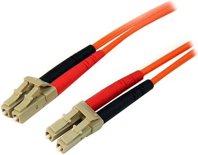 Main image of StarTech.com 50FIBLCLC5 16.4 ft. Multimode 50/125 Duplex Fiber Patch Cable LC - LC