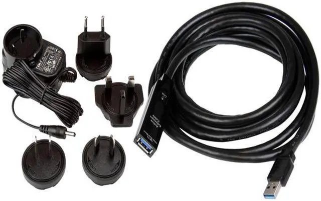 Alt view image 4 of 4 - StarTech.com USB3AAEXT3M Black USB 3.0 Active Extension Cable