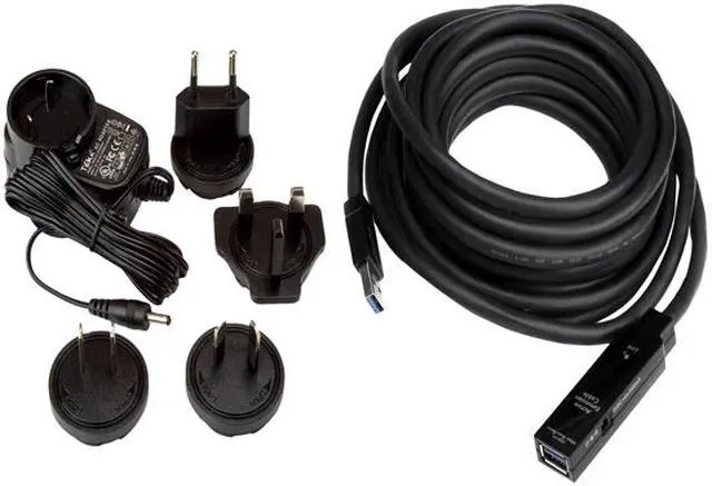 Alt view image 4 of 4 - StarTech.com Black USB 3.0 Active Extension Cable