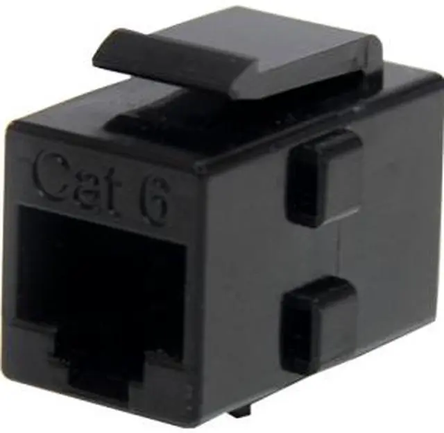 Main image of StarTech.com C6KEYCOUPLER Cat 6 RJ45 Keystone Jack Network Coupler, F/F
