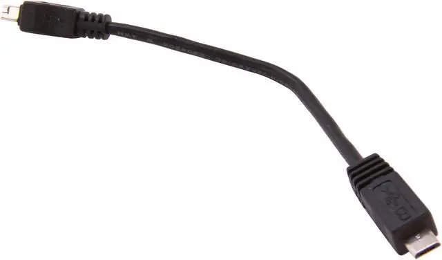 Alt view image 2 of 3 - StarTech.com UUSBMUSBMF6 Black Micro USB to Mini USB Adapter Cable
