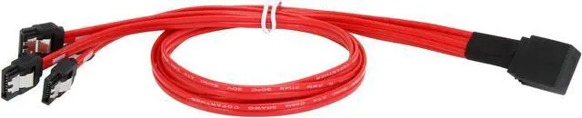 Alt view image 2 of 3 - StarTech.com Model SAS8087S4R50 19.7" SFF-8087 to 4x SATA - Internal Mini SAS to SATA Reverse Cable