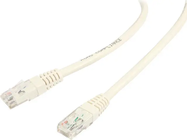 Main image of StarTech.com 4 ft White Molded Cat6 UTP Patch Cable - ETL Verified