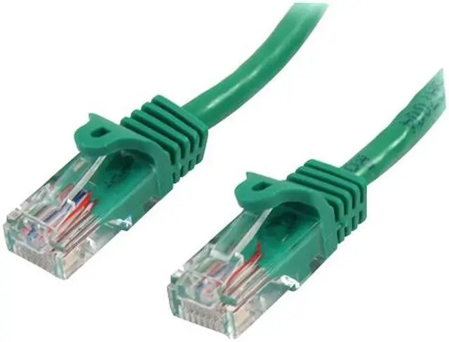 Main image of StarTech.com 5 ft Cat5e Green Snagless RJ45 UTP Cat 5e Patch Cable - 5ft Patch Cord