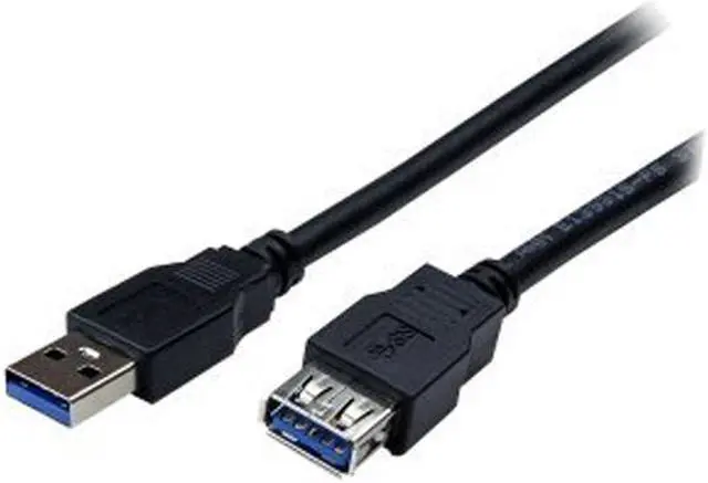 Main image of StarTech.com 1m Black SuperSpeed USB 3.0 Extension Cable A to A - M/F